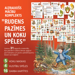 Rudens pazīmes un koku spēles