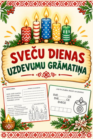 SVEČU DIENAS UZDEVUMU GRĀMATIŅA