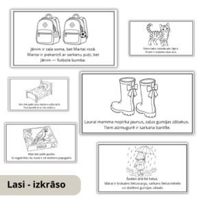 Lasi – izkrāso
