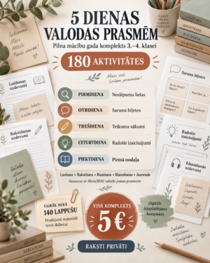 Valodas prasmes VISAM gadam. 5 jomas! Valodas prasmes VISAM gadam. 5 jomas!