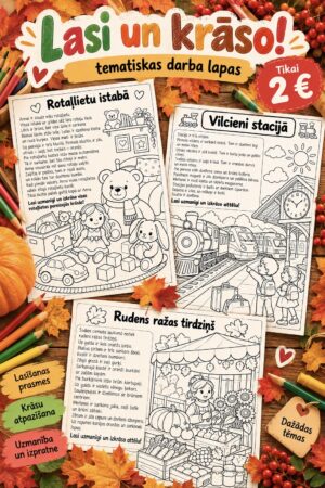 Lasi un krāso. Sākumskola!