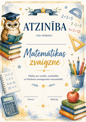 Matemātikas zvaigzne, atzinība