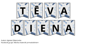 Tēva dienas karodziņi