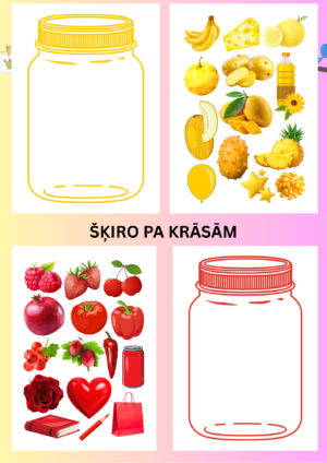 Šķiro pa krāsām Šķiro pa krāsām