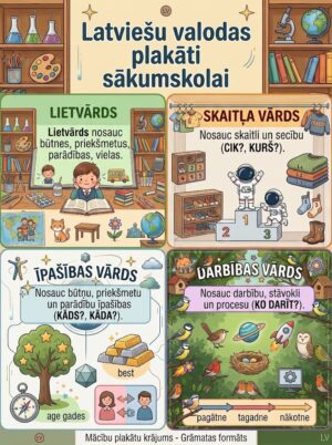 Latviešu valodas plakāti/atgādnes