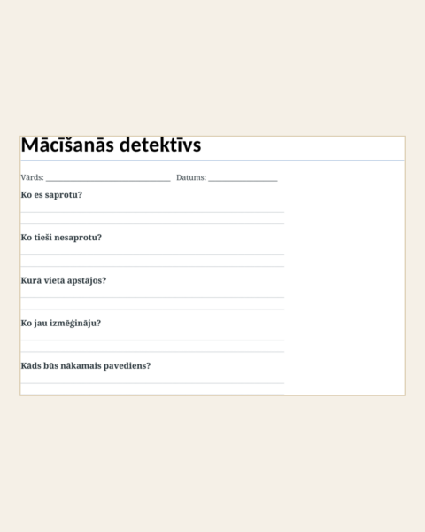 Pašvadīta mācīšanās. Atbalsts visam gadam. Pašvadīta mācīšanās. Atbalsts visam gadam.
