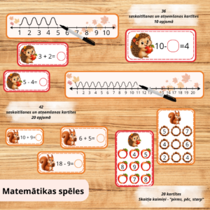 Rudens matemātikas spēles