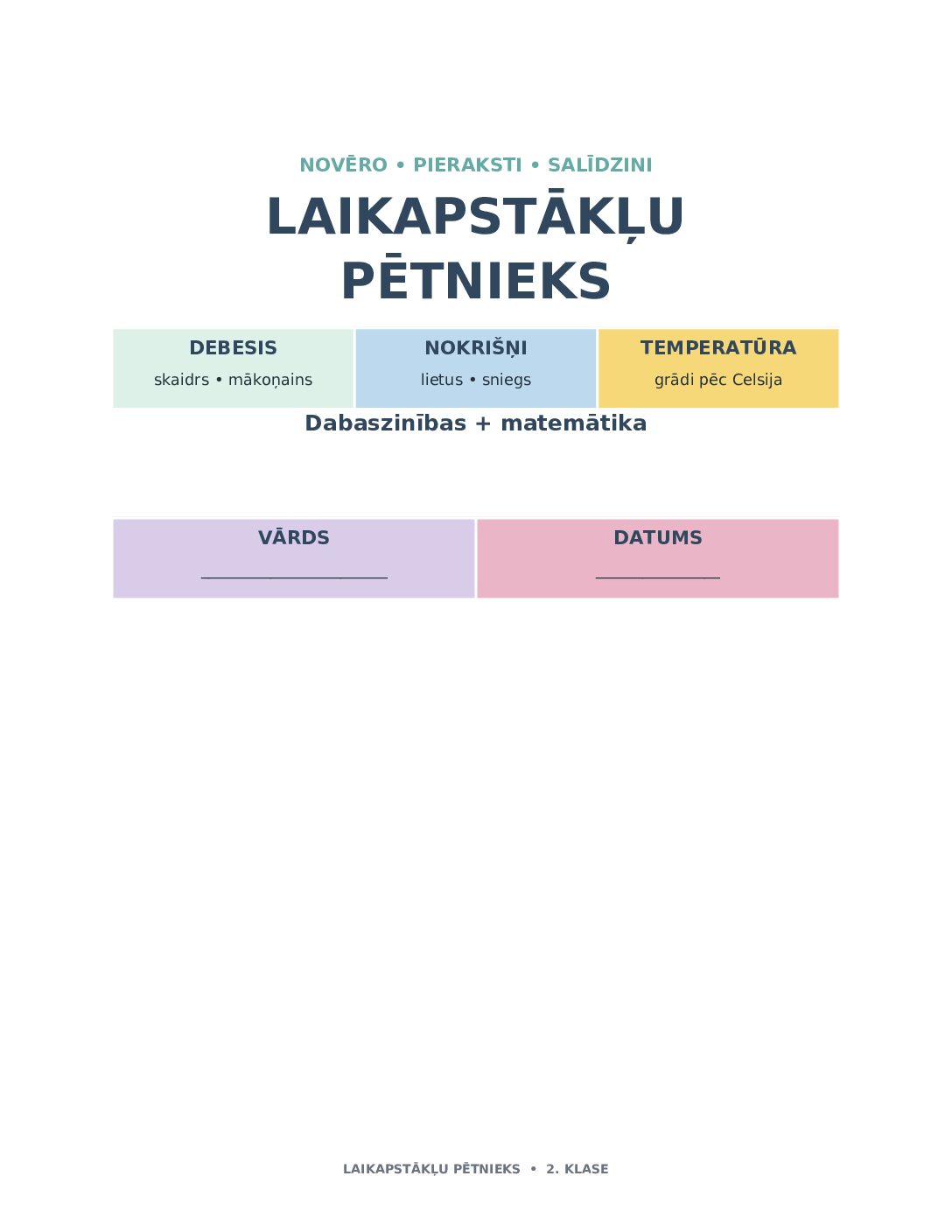 Laikapstākļu pētnieks