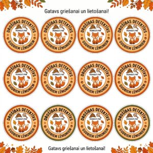 Drošība rudens brīvlaikā