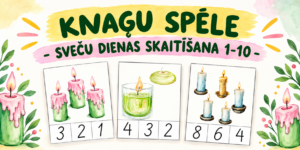 SVEČU DIENAS SKAITĪŠANAS KNAĢU SPĒLE 1-10 SVEČU DIENAS SKAITĪŠANAS KNAĢU SPĒLE 1-10