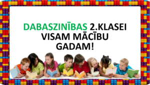 2.kl.dabaszinību materiāli VISAM MĀCĪBU GADAM!