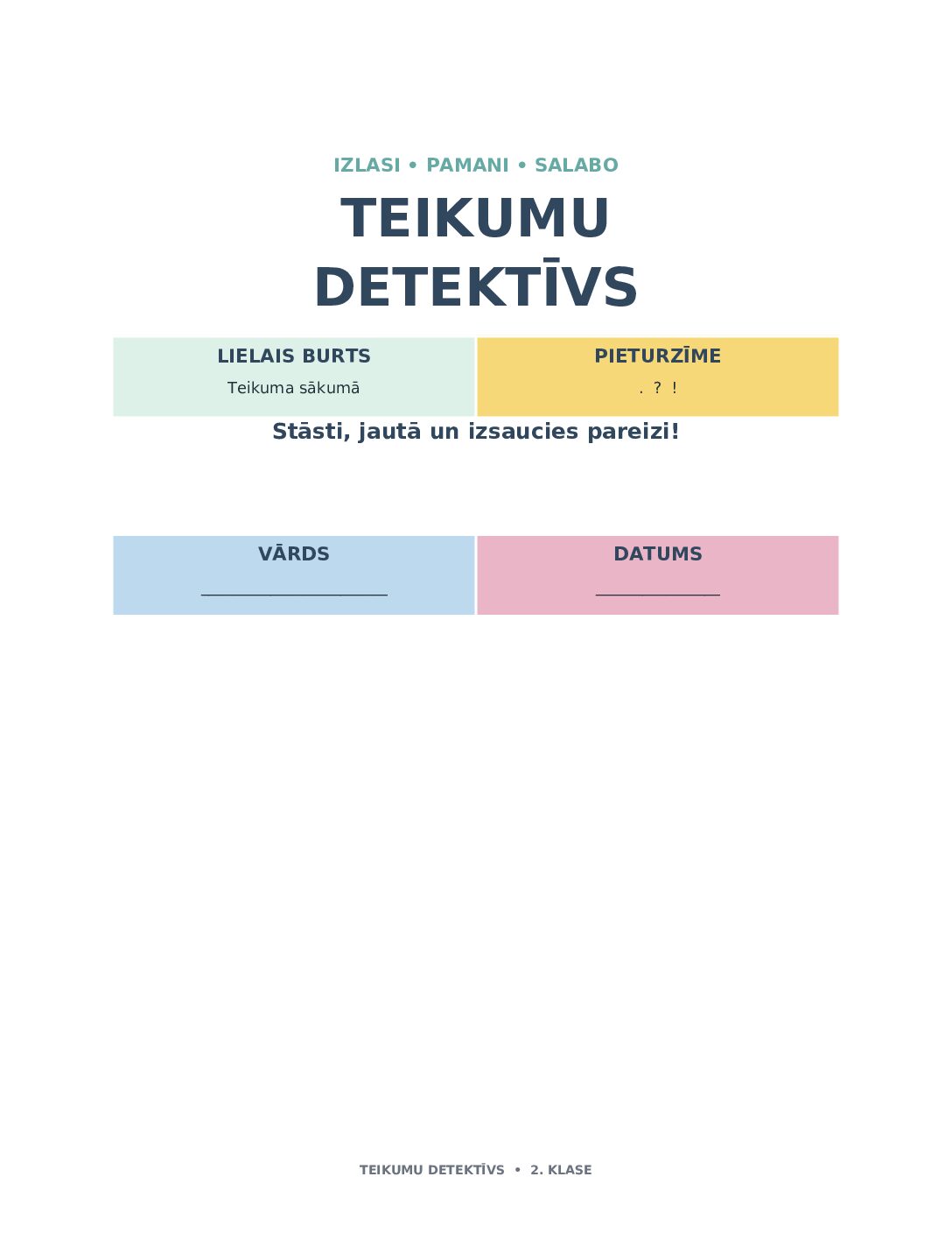 Teikumu detektīvs