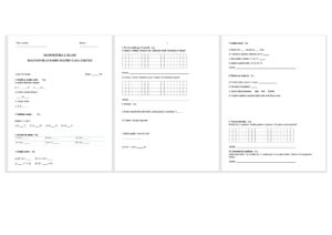 Diagnostikas darbs 2.kl (par 1.klases vielu)