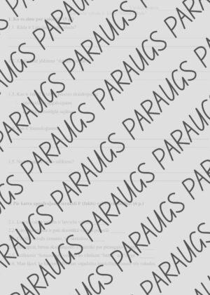 Pārbaudes darbs Mana valoda 3.1.2 Latviešu valoda 3. klase
