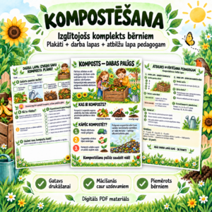KOMPOSTS – dabas palīgs | dabaszinības | vide