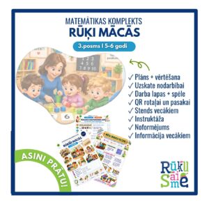 Rūķi mācās l Mateemātikas rotaļdarbības komplekts