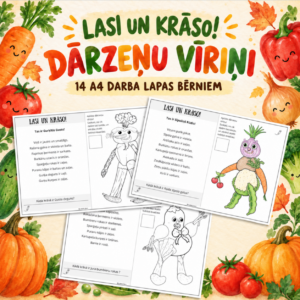 Lasi un krāso – DĀRZEŅU VĪRIŅI | Rudens | Miķeļi