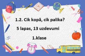 1.2. Cik kopā, cik palika?