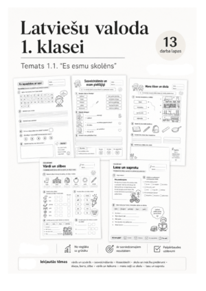1.1. Es esmu skolēns