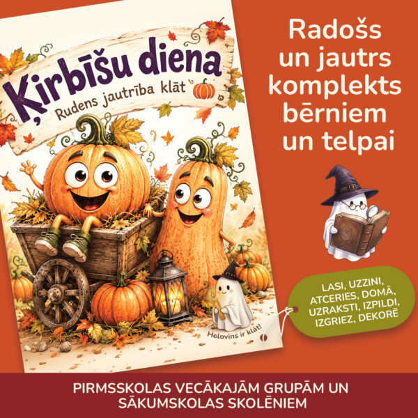 Ķirbis ar raksturiņu. Prātam, jautrībai un telpai Ķirbis ar raksturiņu. Prātam, jautrībai un telpai