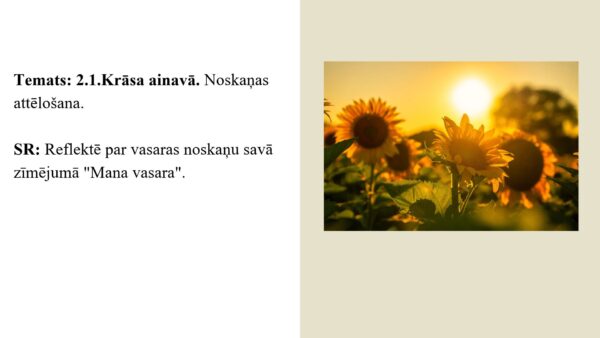 2.1. Krāsā ainava. 2.1. Krāsā ainava.