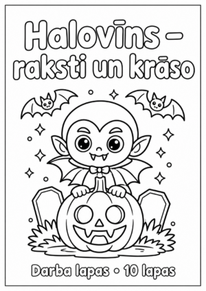 HALOVĪNS – RAKSTI UN KRĀSO