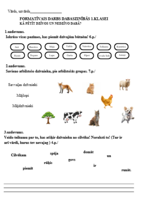 1.1.Kā pētīt dzīvos un nedzīvo dabā?