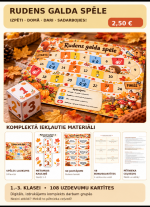 Rudens galda spēle!