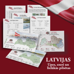 Latvijas daba – lielākās upes un ezeri