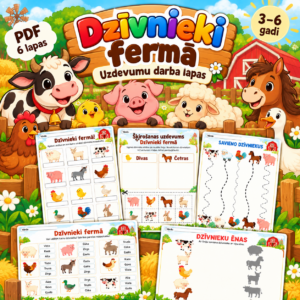 Dzīvnieki fermā