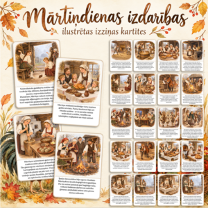 Mārtiņdienas izdarības – izziņas kartītes | Mārtiņi