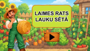 Laimes rats lauku sētā