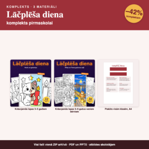 Lāčplēša diena — komplekts pirmsskolai Lāčplēša diena — komplekts pirmsskolai