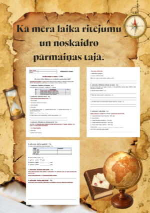 4.1. Kā mēra laika ritējumu un noskaidro pārmaiņas tajā? P.D