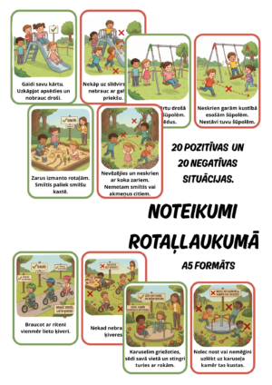 Noteikumi rotaļlaukumā.