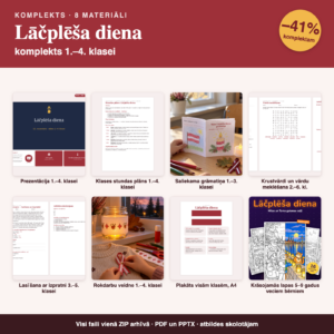 Lāčplēša diena — komplekts 1.–4. klasei Lāčplēša diena — komplekts 1.–4. klasei