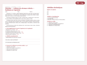 Mārtiņdiena — lasīšana ar izpratni 3.–5. klasei