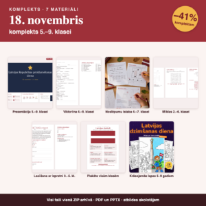 18. novembris — komplekts 5.–9. klasei