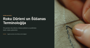 Roku dūrieni un šūšanas terminoloģija (prezentācija)