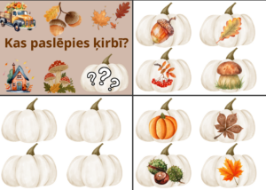 Kas paslēpies ķirbī?