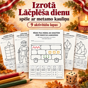 Izrotā Lāčplēša dienu – spēle ar metamo kauliņu | Lāčplēša