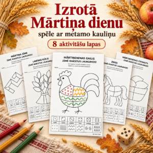 Izrotā Mārtiņa dienu – spēle ar metamo kauliņu | Mārtiņi