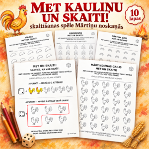 SPĒLE – MET KAULIŅU UN SKAITI | Mārtiņi