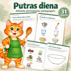 Putras diena – atbalsta materiāls pirmsskolas pedagogam