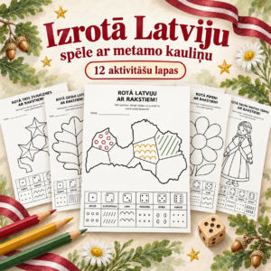 Izrotā Latviju – spēle ar metamo kauliņu | Latvija