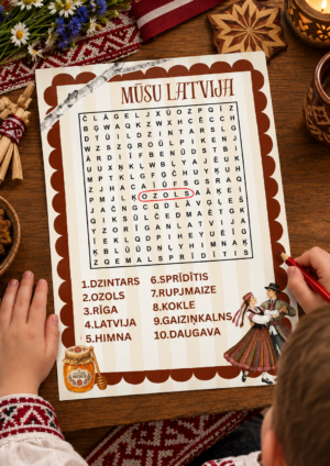 Burtu juceklis – Latvija