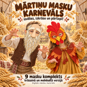 Mārtiņu MASKAS – izvēlies, izkrāso un pārtopi! | Mārtiņi Mārtiņu MASKAS – izvēlies, izkrāso un pārtopi! | Mārtiņi