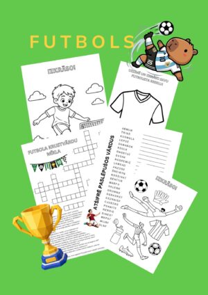 FUTBOLS – darba lapas futbola fanam
