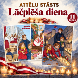 LĀČPLĒŠA DIENA – attēlu stāsts izziņai un sarunām