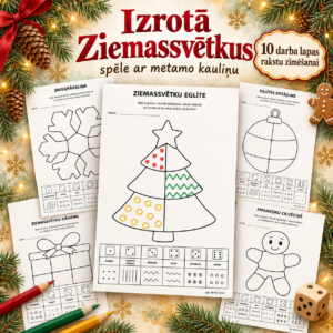 Ziemassvētki – spēle ar metamo kauliņu | Ziema